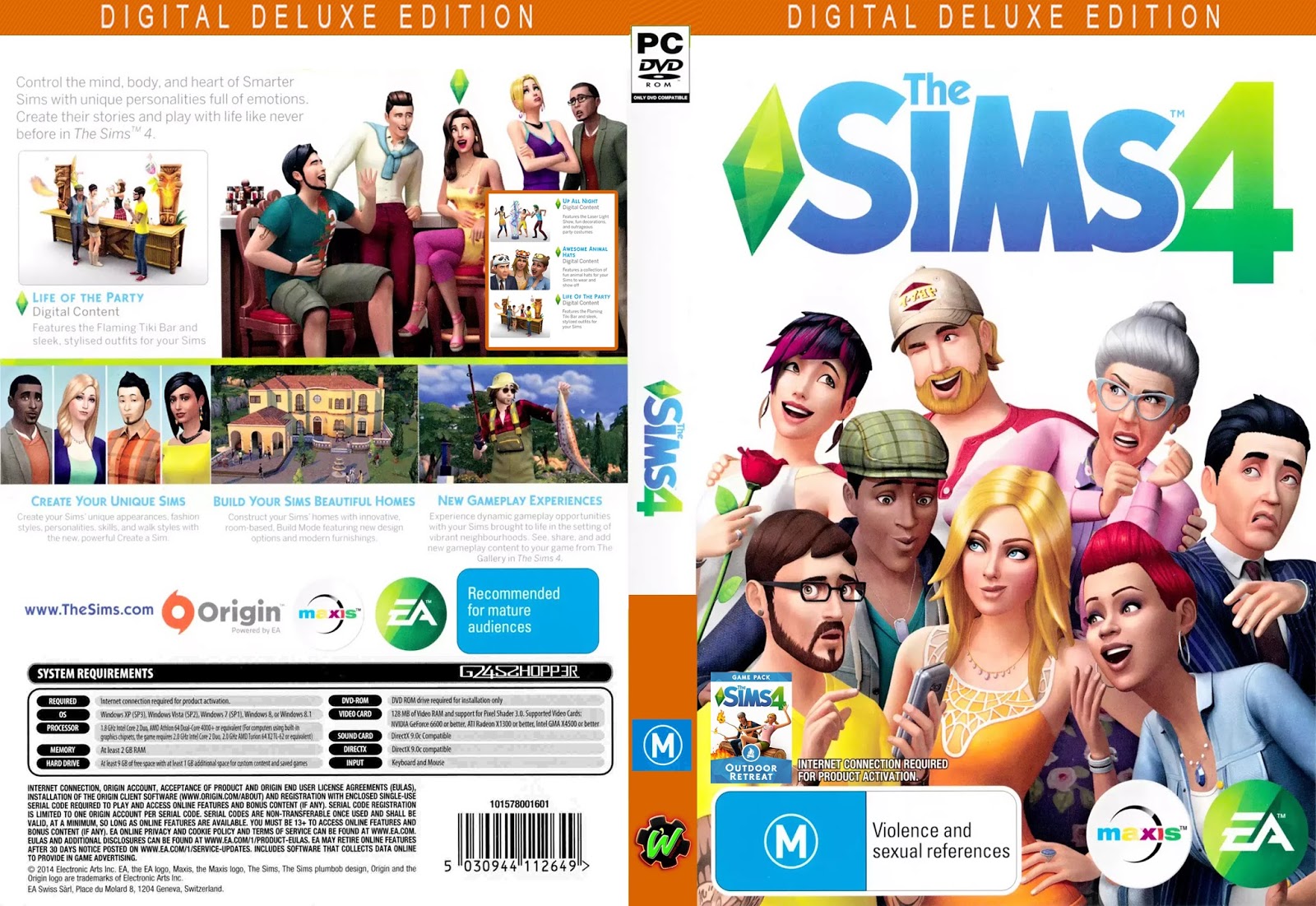 sims 4 deluxe download free full game